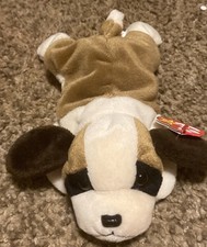 Ty Beanie Baby Bernie the St. Bernard Dog Stuffed Animal Toy NWT