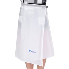 Rain Skirts, Ultra-Light rain Skirts, Waterproof Lightweight Short Skirts White