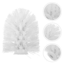 2pcs Plastic Brush Replacement Heads for Bathroom Use
