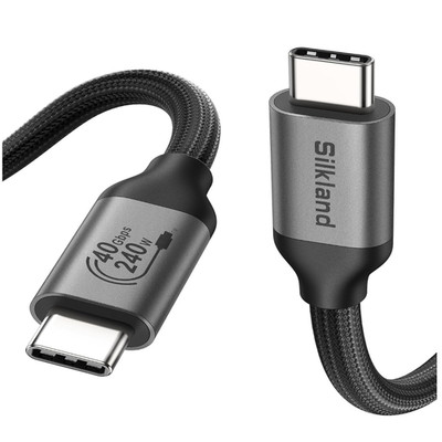 USB4 Kabel 1,2m Thunderbolt 4 40Gbps 240W L