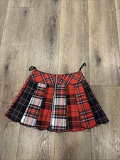 Rampage Plaid Skirt 90s Size 9 Made In Usa