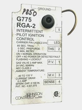 JOHNSON G775 RGA-2 Intermittent Pilot Ignition Control LH33CZ-010 used #P850