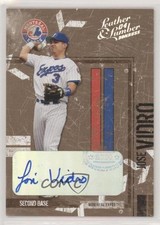 2004 Donruss Leather & Lumber Silver Signatures 43/50 Jose Vidro #86 Auto s7f