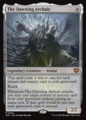 The Dawning Archaic (Secrets of Strixhaven 1) - Mythic Magic: The Gathering Karte