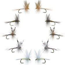 Basics Collection - Classic Dry Fly Assortment - 10 Flies - Sizes 12-16