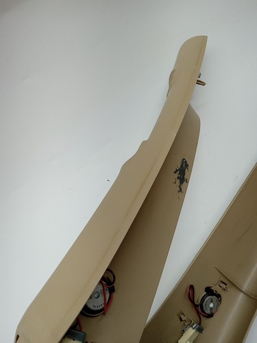 07-14 GM SUV Beige Tan LH RH Bose Tweeter A-Pillar Trim Panel Pair OEM - Bild 14 von 20