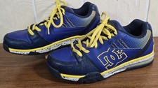 Travis Pastrana Versatile TP Subaru Blue Gold Skate Shoes Mens US Sz 10 DC Shoes
