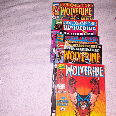 Marvel Comics Wolverine #27 ''The Lazarus Project'' Hulk 1990 Copper Age Lot