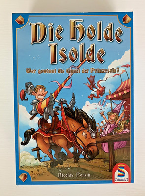 DIE HOLDE ISOLDE | Schmidt, Gesellschaftsspiel für 2-5 Spieler ab 8 J. | WIE NEU