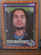 2024 Panini Score-A-Treat - Rising Stars Jonathon Brooks #30 Orange Pumpkins(RC)