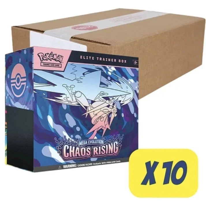Pokemon TCG Chaos Rising Elite Trainer Box Sealed Case PRESALE | eBay