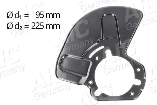 AIC Spritzblech Bremsscheibe 55972 Stahlblech FüR Opel Astra A04 Caravan GTC A05-image