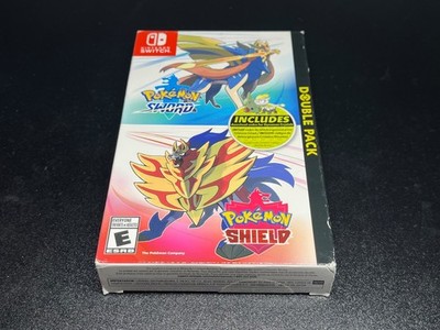 Nintendo Switch Pokemon Sword and Shield Double Pack Sealed Brand New! Sealed!