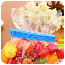 20 x Food Bag Storage Clips Freezer Fridge Sealing Pegs Mixed Sizes Multicolour.