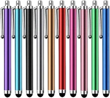 Stylus Pen [10 Pack] Universal Capacitive Touch Screen Pens for 10Color 