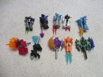 TRANSFORMERS SIEGE BATTLE MASTERS COMPLETE SET OF 9 PLUS EXTRA TERROR-DAXTYL