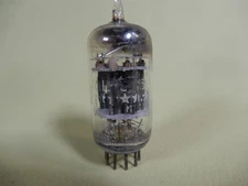 GE 5 Star Black Plate Triple Mica 5751 Vacuum Tube Tested Strong 83/100% Gm