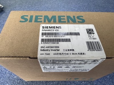 6SL3210-5BB15-5UV1 New Sealed SIEMENS Industry Inverter 6SL3210-5BB15-5UV1