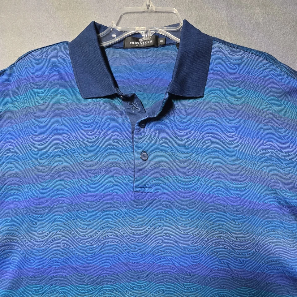 bugatchi uomo рубашка-поло мужской размер xxl - Изображение 2 из 4