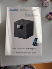 Anker 3-in-1 Cube with MagSafe - 15W Fast Wireless Charging Station