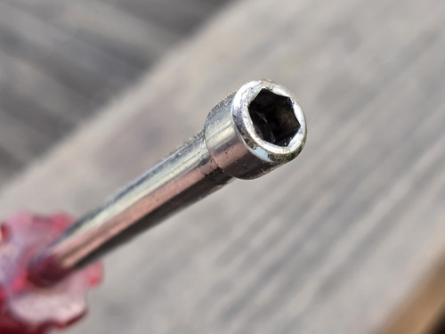 Vintage Vaco S-8 1/4" Nutdriver Hollow Shaft - Picture 3 of 3