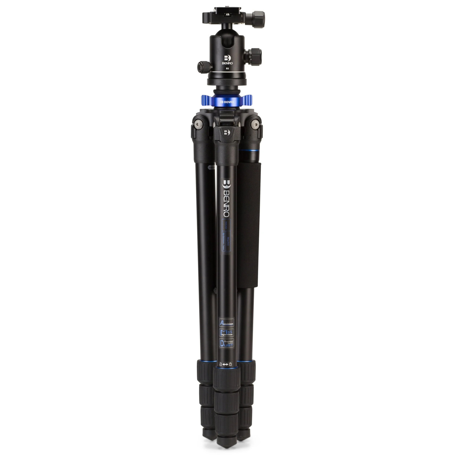 Trépied Benro TMA28AB2 Mach 3 en aluminium avec rotule charge 14kg