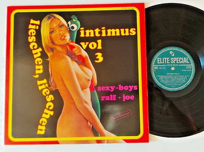 Die Sexy Boys Ralf + Joe   Intimus Vol. 3 (LP CH Elite Rec. M-/M) CHEESE CAKE