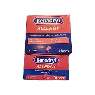 Allergy Relief Benadryl Ultratabs For Dogs BENADRYL Ultratab