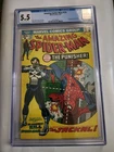 Amazing Spider-Man #129 CGC FN- 5.5 Off White to White 1st App Punisher!