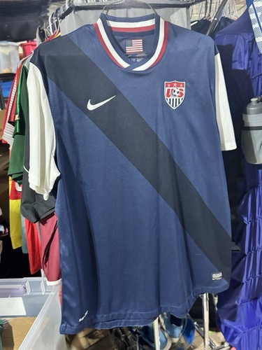 Nike 2010/11 USA Team Soccer Jersey Blue USMNT Football Men’s Size Large - Picture 15 of 19