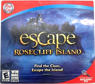 Escape Rosecliff Island Computer Game CD ~ Windows/Mac 2009~  **NEW SEALED**