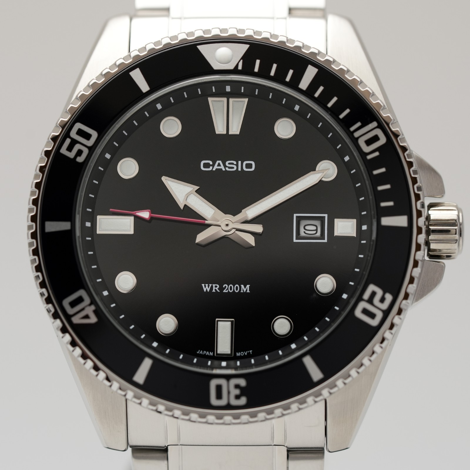 Casio Collection MDV-107 Stainless Steel Quartz 44mm New Men