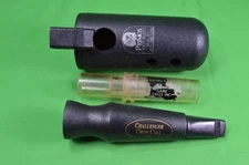 Lot of 3 Game Calls Primos Hoot Owl Flute,Quaker Boy Crow,Haydels Mallard Duck