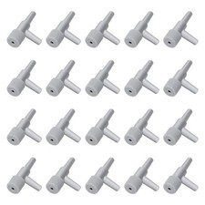 Aquarium Control Valve 20PCS,Fish Tank 2 way Valves for 3/16" Airline Tubing,