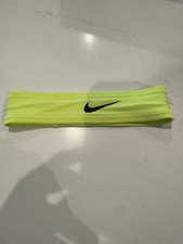 Nike Swoosh Headband - Neon Green Elastic