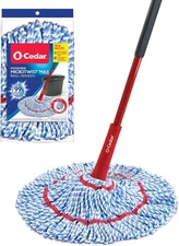 Microtwist MAX Microfiber Twist Mop with 1 Extra Refill | Features Hands-Free Wr