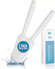 Powerstone Pumice Stone Toilet Bowl Cleaner with Extra Long Handle - 2 Pack