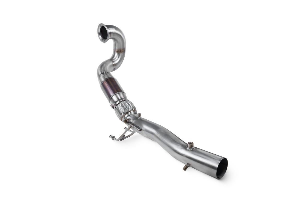 Scorpion Exhaust Downpipe W/Hi-Flo Sports Catalyst Volkswagen Polo GTI AW 18-21