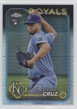 2024 Topps Chrome Prism Refractor Steven Cruz #187 0x4h