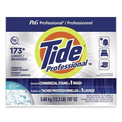Tide Professional 14120 197 oz 155 Loads Commercial Powder Laundry Detergent New