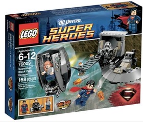 Lego 76009 Superman Black Zero Escape Minifigures ONLY