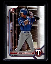 Yeison Morrobel 2022 Bowman Draft #BD-58 Texas Rangers BASEBALL ROOKIE