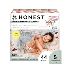 Honest Clean Conscious Disposable Diapers - Wingin' It & Catching Rainbows -