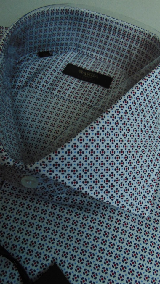 BARBA NAPOLI SARTORIA 1°LINEA CAMICIA 41 250,00  CART.  COTONE 74Pi SìB - Immagine 4 di 4