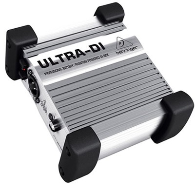 Behringer Ultra-DI DI100 Professional Battery/Phantom Powered DI-Box
