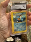 2002 POKEMON EXPEDITION #36/165 BLASTOISE CGC 7.5