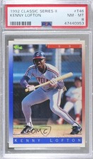 1992 Classic Update Blue/Red Travel Edition Kenny Lofton #T46 PSA 8 1c7