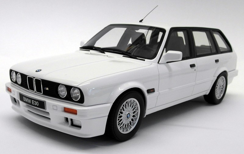 Otto 1/18 Scale Resin - OT238 BMW E30 Touring M Pack Alpine White