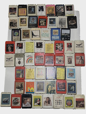 56 MIXED 8 Track Tape Cartridge LOT Pop Rock Soul Country R B Christmas UNTESTED