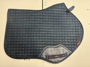 LeMieux Suede Navy Blue CC English Saddle Pad Size Large